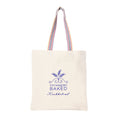 Norwegian Baked recycled cotton tote bag with embroidered Knekkebrød logo